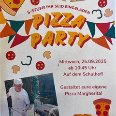 Pizza-Party in der S-Stufe